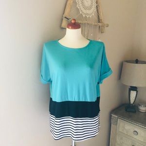 Japanese Nautical Striped Top
